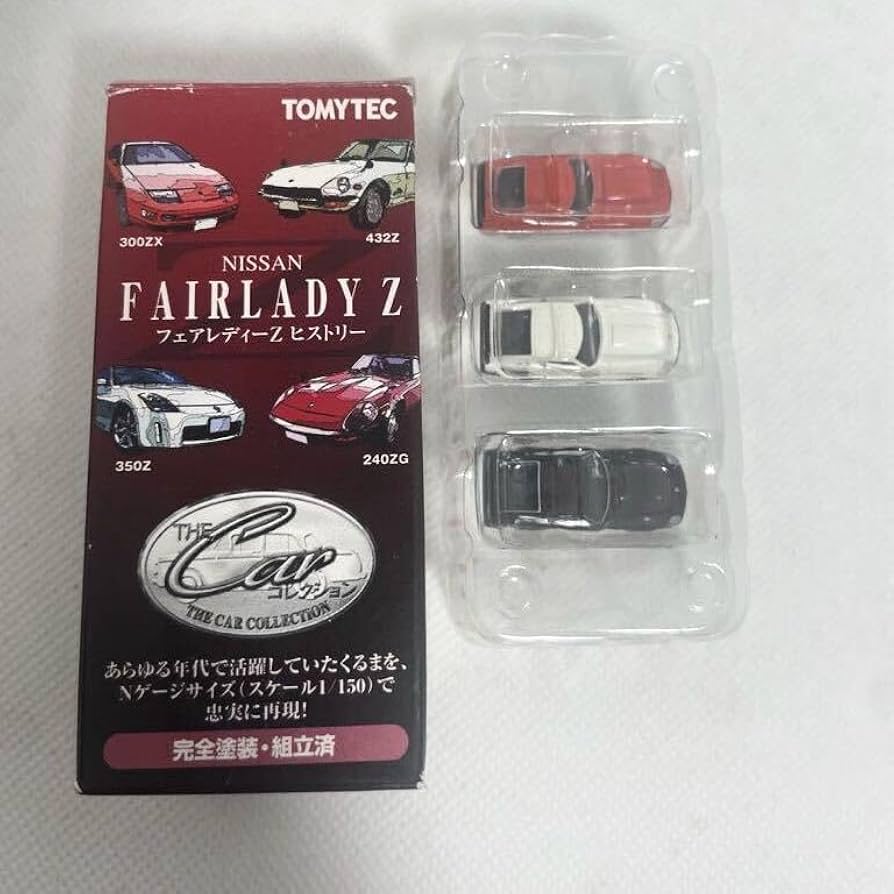 トミーテック　カーコレクション　フェアレディZヒストリー　新品未開封 ザ・カーコレクション フェアレディZヒストリー (12個入り